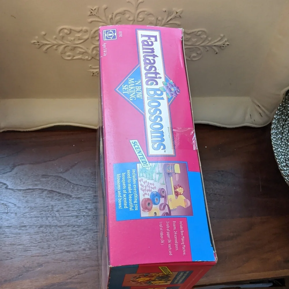 Vtg Bow Making Set New Hasbro 1992 Flowers Unpened Rare